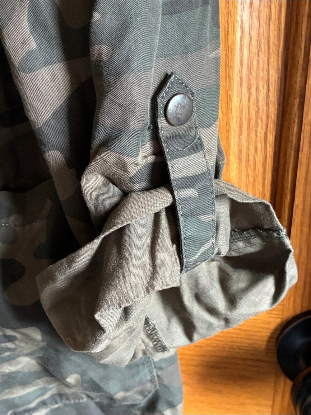 Social Standard Olive Camo Utility Jacket